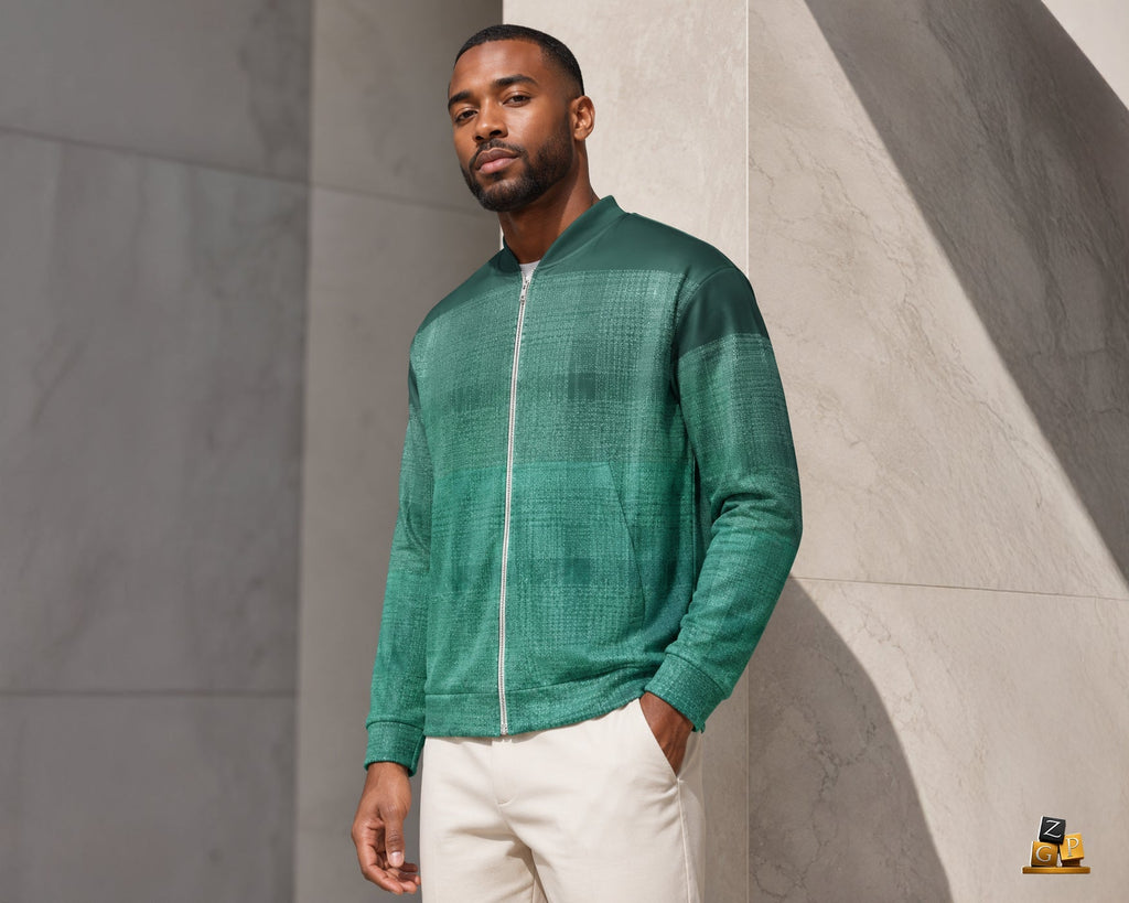 Emerald Tide Bundle — White Sole: Bomber Jacket