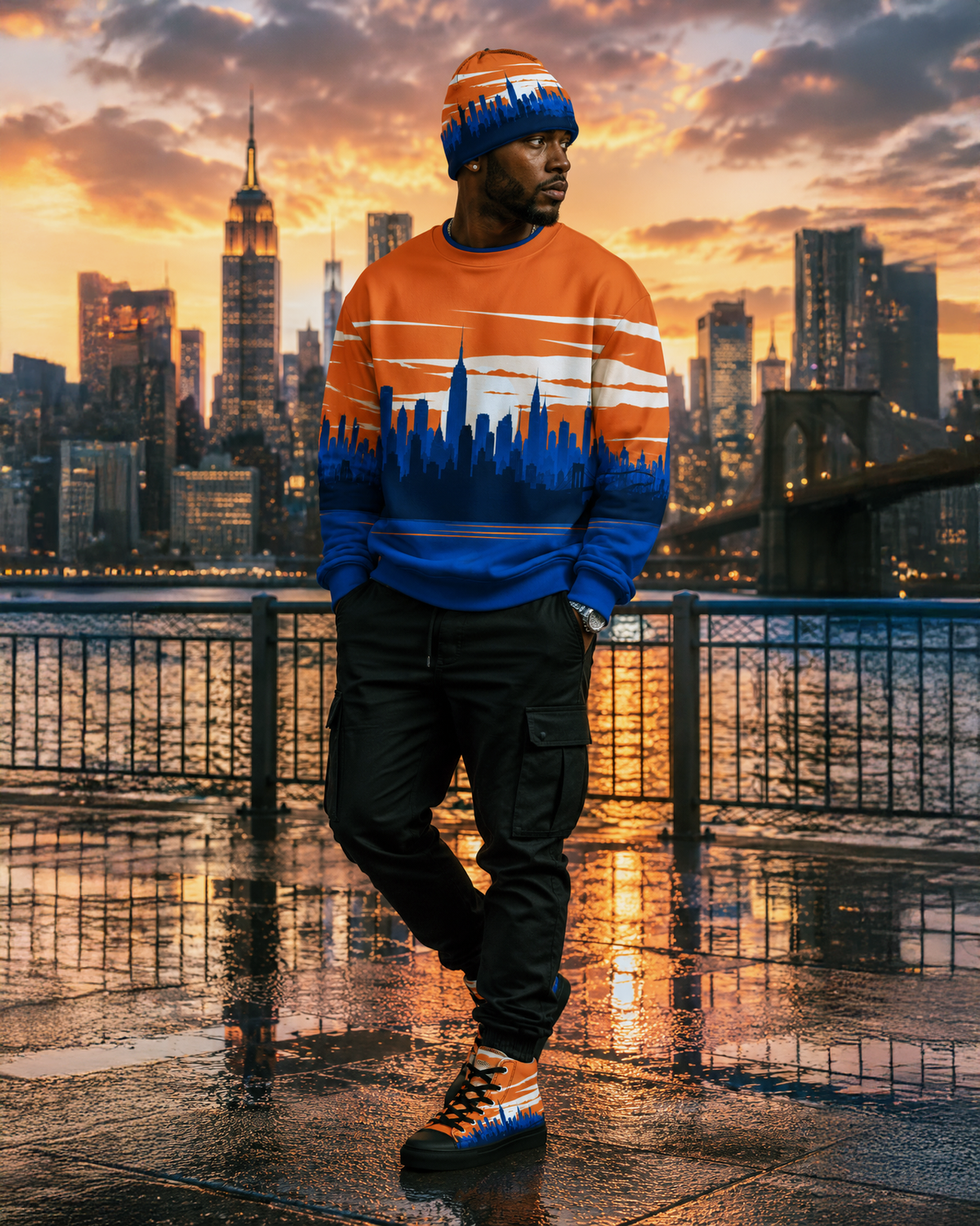 Empire Skyline Crewneck Sweatshirt