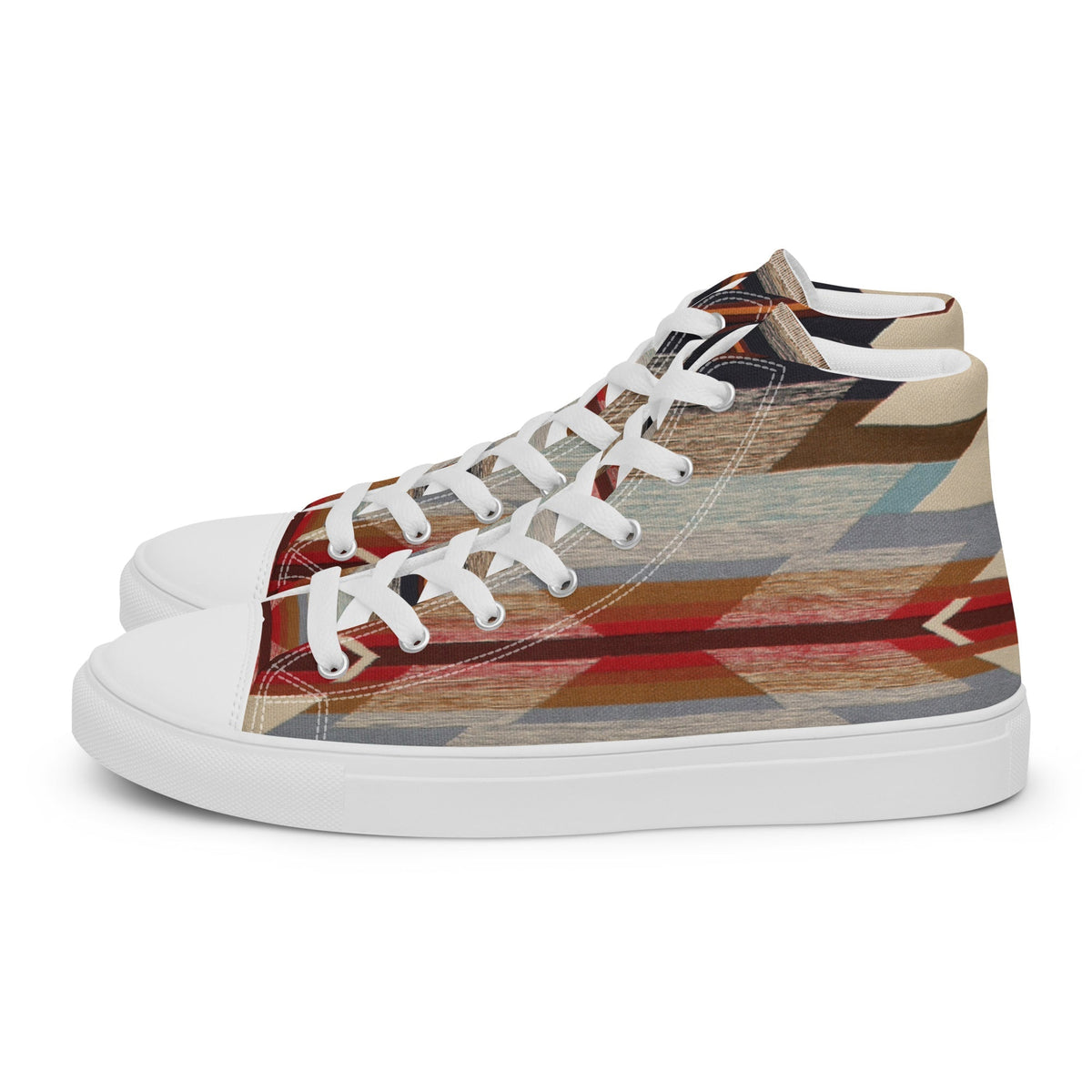 Desert Horizon Bundle — White Sole: High-Top Sneakers